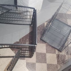 Adult Dog Cage And Also A Puppy Pen Nice !!! Guys 