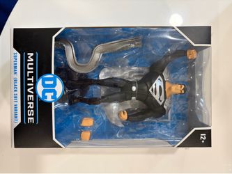 DC Mcfarlane Superman (Black Suit Variant)