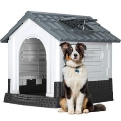 NEW! Waterproof Plastic Doghouse