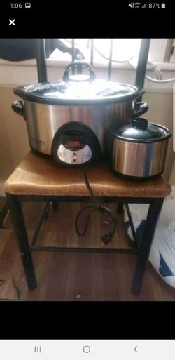 Crock pot slow cooker and little dipper