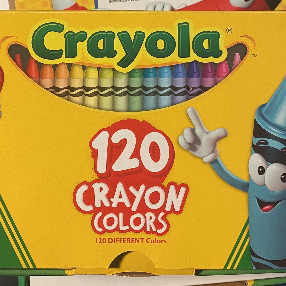 Crayola Standard Crayons, Assorted Colors, 5 Boxes Of 120 Crayons
