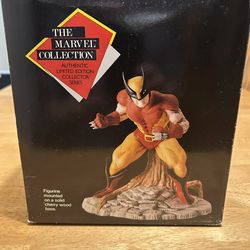 Wolverine Bisque Porcelain Statue