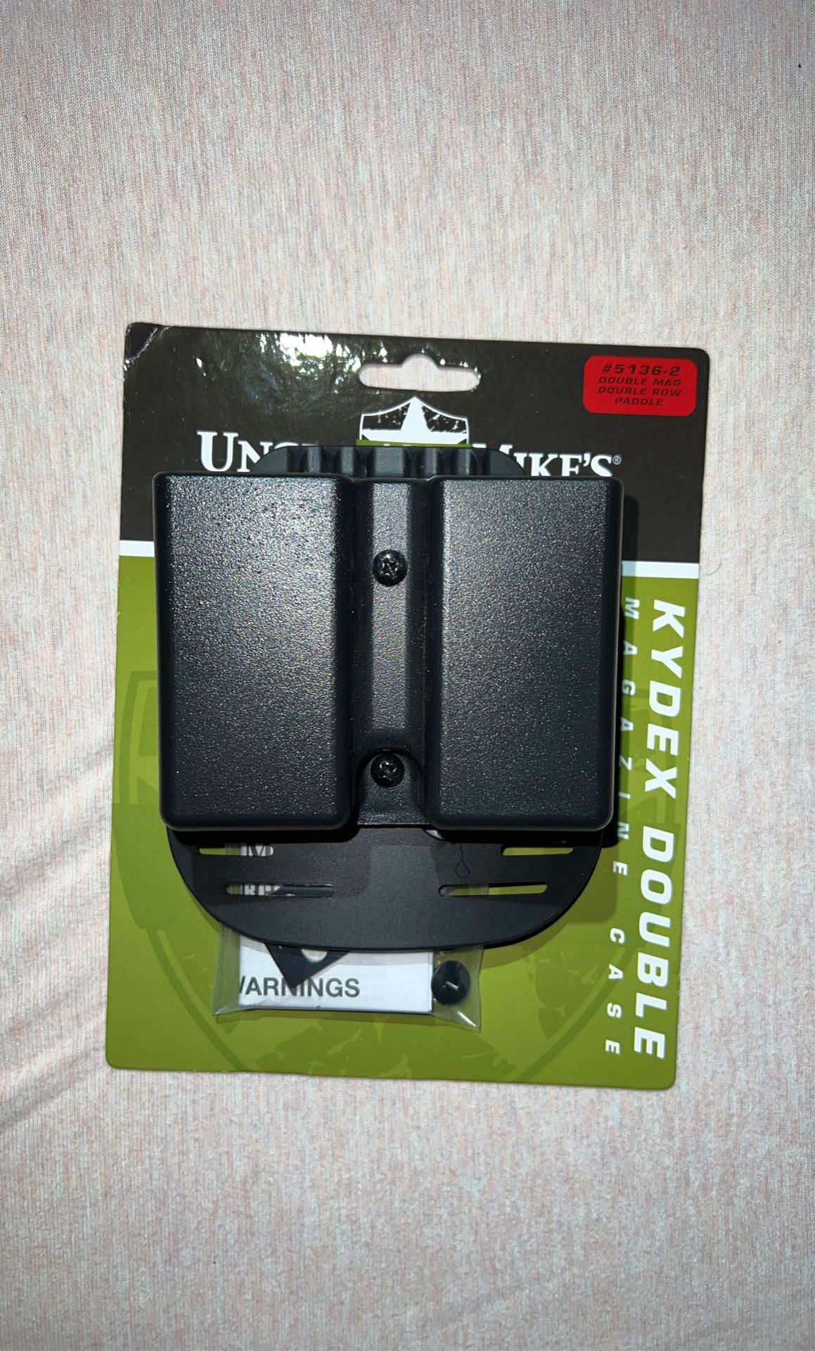 Uncle Mike’s Kydex Double Magazine Case