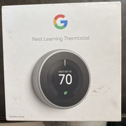 Google nest learning thermostat