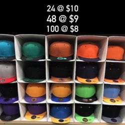 12 Snapbacks With Your Logo Or Design Embroidery