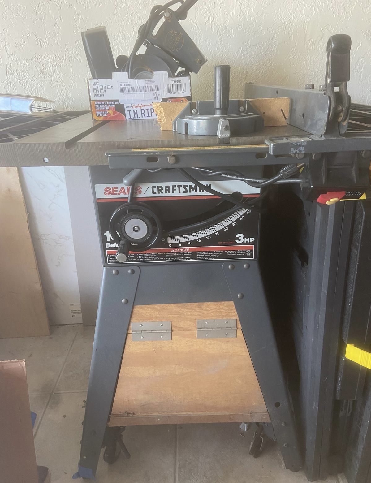 Table Saw Craftsman