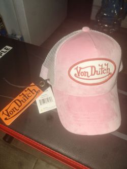 Von Dutch Pink Trucker Hat New with Tags