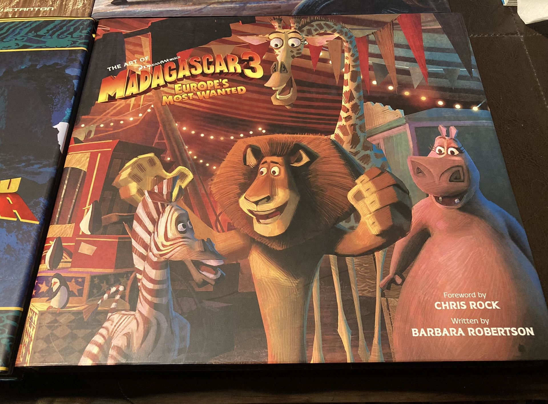 The Art Of Wall.e/kung Fu Panda/Puss In Boots/Madagascar 3