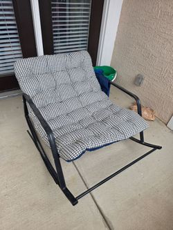 Porch Rocker with cushion Free.