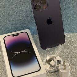 IPhone 14 Pro max (256gb) Purple UNLOCKED