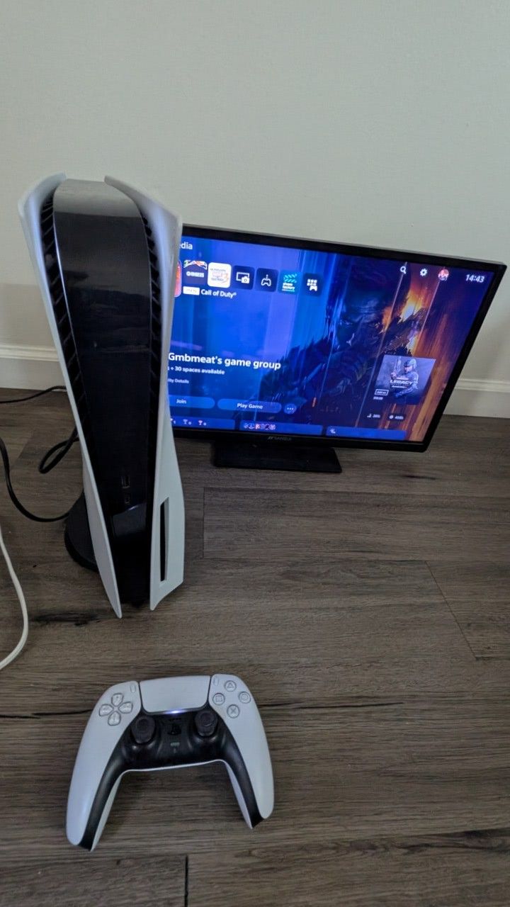 Sell PlayStation 5 And Tv 1 Tb
