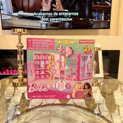 Barbie Dream, Closet, Toy, Place It With Clothes And Accessories Set