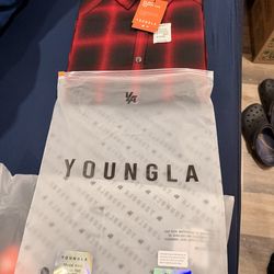 YoungLA flannel shirts brand new