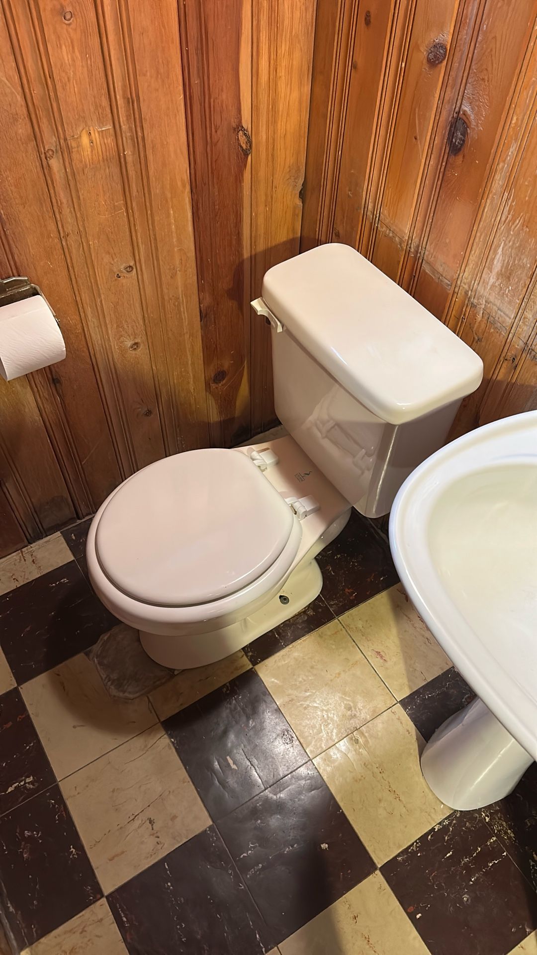Crane Toilet With Seat
