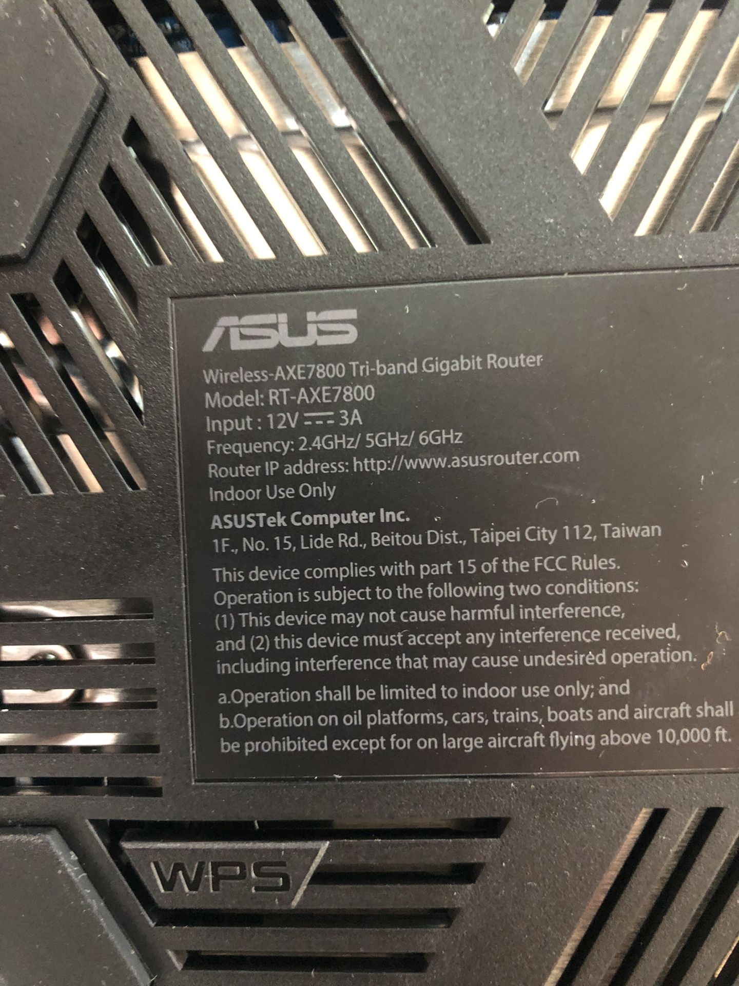 ASUS - AXE7800 - Tri-band Gigabit Router - Cash or Trades