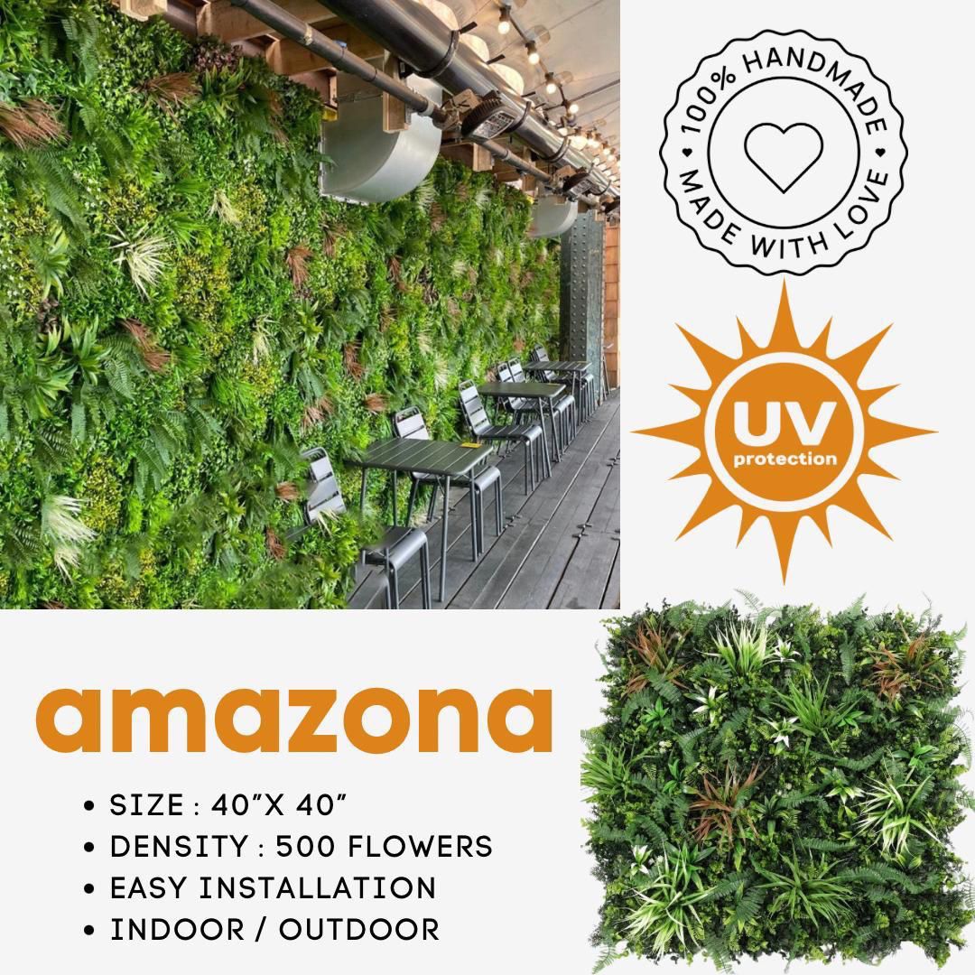 Amazona Artificial Ivy Greenery Wall 