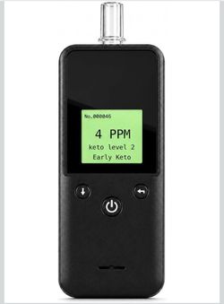 Breath Ketone Meter with Records Memory