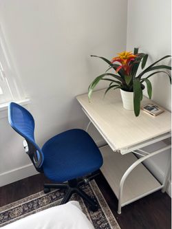 Desk and chair
