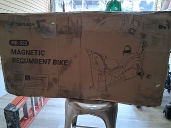 MR-s23. Magnetic recumbent bike. New in box with warranty.