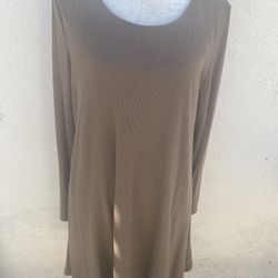 Brown Loose Dress