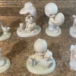 Precious Moments Figurines Lot Of 7