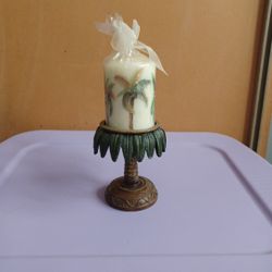 Palm Tree Candle Holder 
