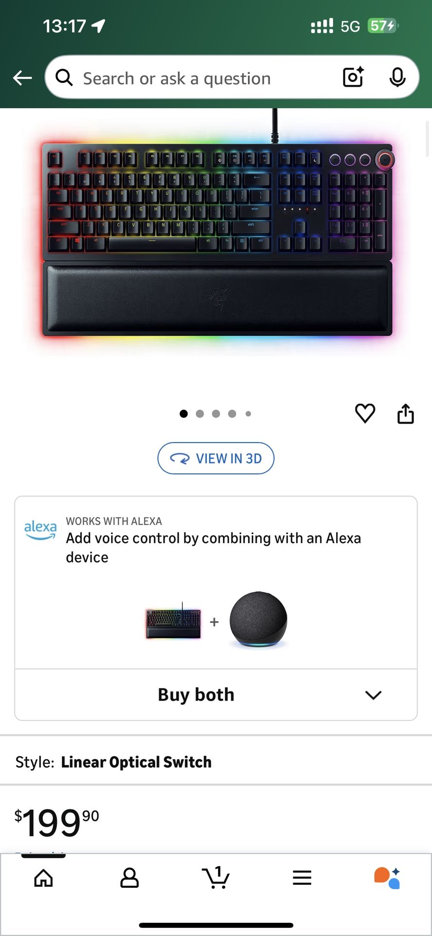 Razer Huntsman Elite keyboard/ Logitech G502 Hero Special Edition / Corsair M65 mouse/ Logitech G613 LIGHTSPEED Wireless Keyboard