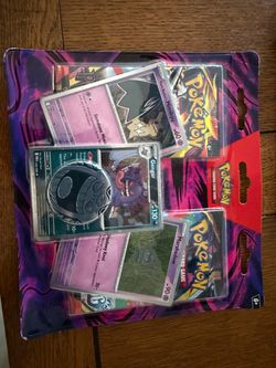 Pokémon TCG Blister Pack with Cards and Coin