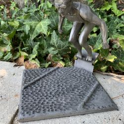 1984 Olympics Swimming Statue Artist Signed 