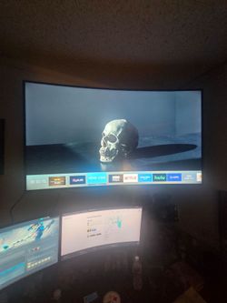 65" curved samsung 4k tv