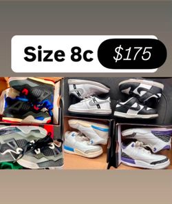 Jordan’s Nikes and more baby shoes kids shoes toddler shoes size 8c