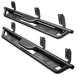 🥨6.5" Running Boards Drop Step Compatible with Ford F250 or F350,  1(contact info removed) Super Duty Crew Cab Carbon Steel Side Steps Nerf Bars