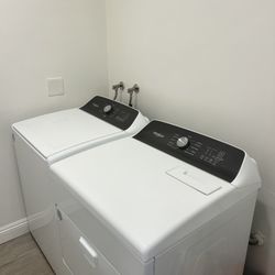 Washer and dryer