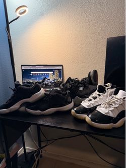 Jordan 4s and 11s DMP, Canvas, Space Jam sz 10