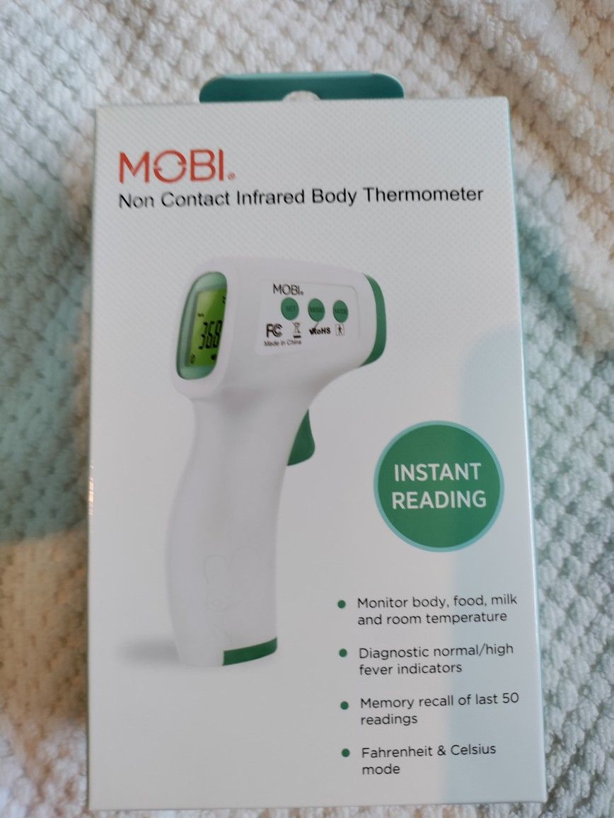 MOBI NON CONTACT INFRARED BODY THERMOMETER (4 PACK)