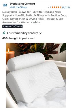 NEW ULTRA PLUSH BATH PILLOW