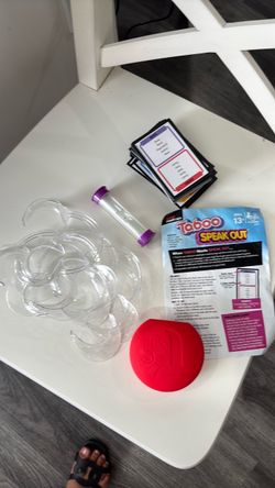 Taboo Speak Out Board Game