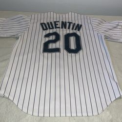 Carlos Quentin Majestic Chicago White Sox Jersey Mens Xl Sewn Euc Vintage White