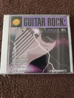 CD - Guitar Rock Awesome 80s New Never Opened