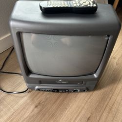Zenith TV VCR Combo With Remote