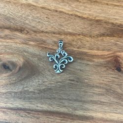 Unique Sterling Silver Pendant That Hold Guitar Pic