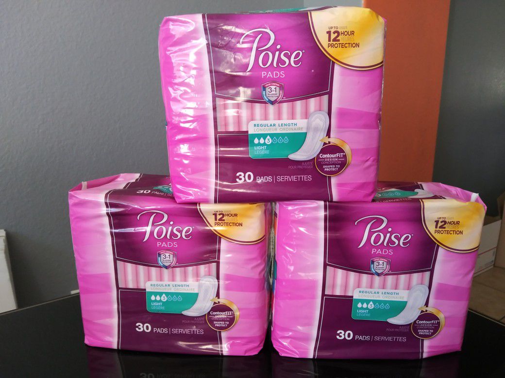 Poise Pads $5