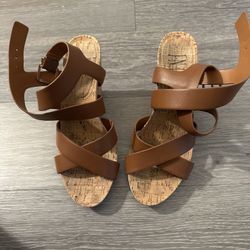 Beige Wedges I.N.C Size 7M