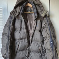 Vizia Style Winter Jacket for Men Size L Made In Japan.  Has Some Minor Issues.  See Photos & Description. 