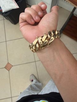 14K YELLOW GOLD 213 GRAMS SOLID
