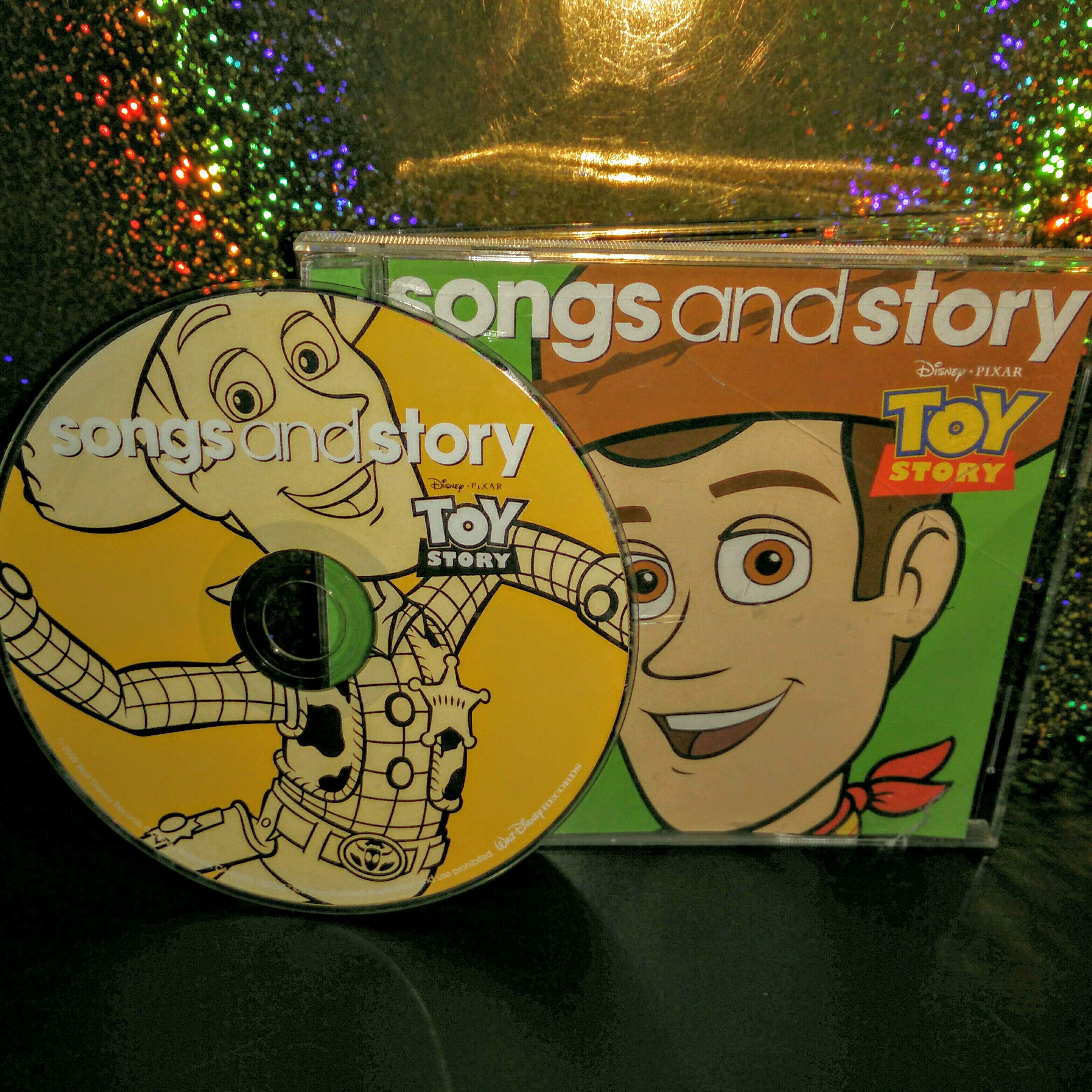 Toy Story - Songs and Story CD, disney records pixar music