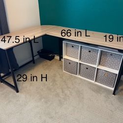 Work Corner L Shaped Desk For Sale