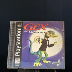 Gex Enter The Gecko For Playstation 1 for Sale in San Diego CA