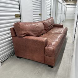 Leather Couch 
