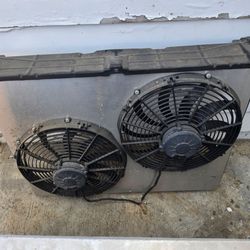 LS Swap radiator & fans